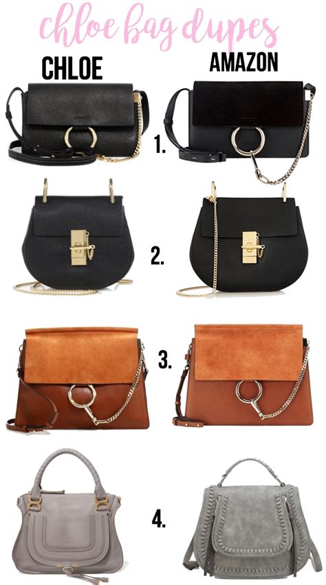 amazon chloe bag dupe|chloe tote bag knock off.